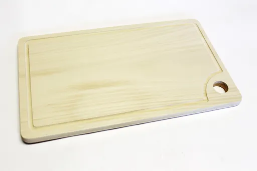 MAKRO - Doska kuchynská s drážkou 43x25cm, drevená