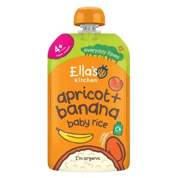 ELLA'S KITCHEN Detská ryža banán a marhuľa BIO 120 g