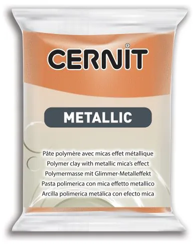 CERNIT METALLIC - Modelovacia hmota s metalickým efektom 870056775 - hrdza 56 g