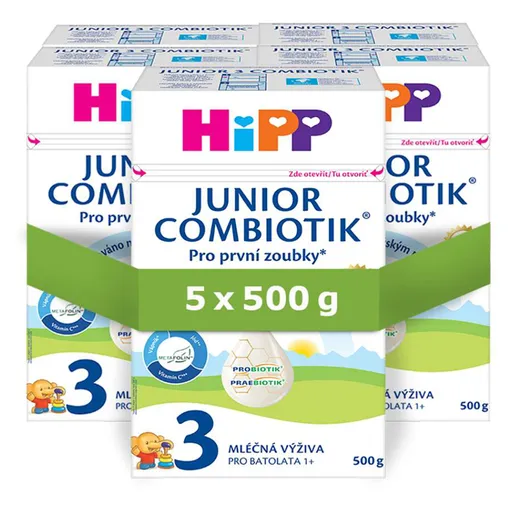 HiPP 3 Combiotik junior mliečna výživa 5 x 500 g