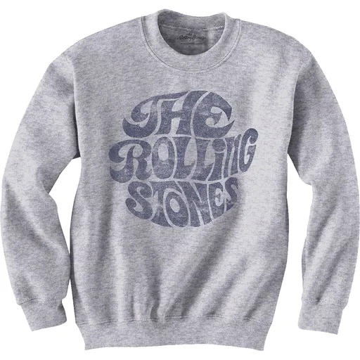 The Rolling Stones mikina Vintage 70s Logo Šedá XL