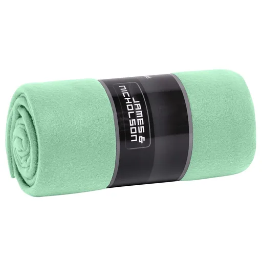 James & Nicholson (Daiber) Fleecová deka JN1901 - Jemne zelená / zelená