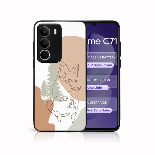 MY ART Ochranný kryt pre Realme C71 FOX (191)