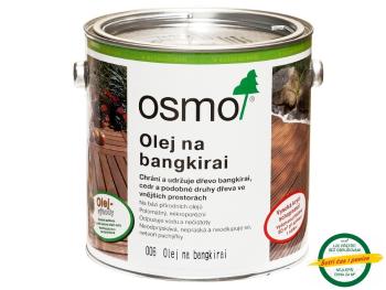 Osmo Terasový olej na BANGKIRAI - prírodný 0,75 l 6 - prírodný