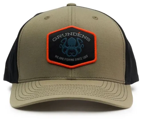 Grundéns šiltovka kracken trucker loden/black
