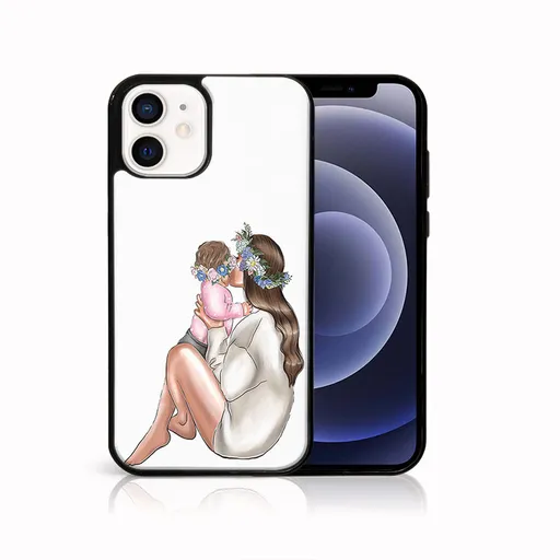 MY ART Ochranný obal pre Apple iPhone 12 mini BABY GIRL (111)