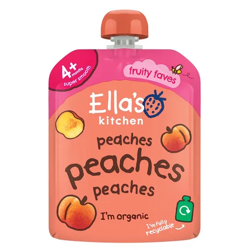 ELLA'S KITCHEN Broskyňová desiata 4m+ BIO 70 g