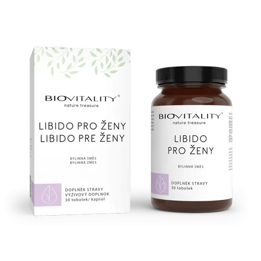 Libido pre ženy – bylinný komplex – 30 kapsúl – Green idea