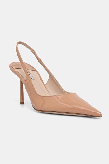Kožené lodičky Le Silla Chanel Bella oranžová farba, 4233B080LBPPKAB152