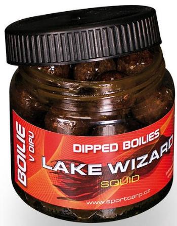 Sportcarp boilies v dipe dipped boilies 200 ml 18 mm-lake wizard squid