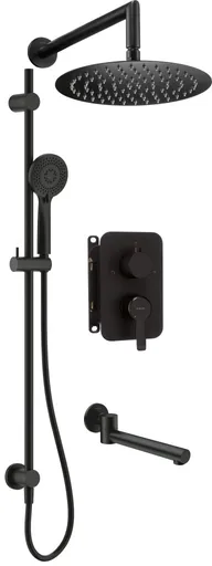 DEANTE DEANTE - Arnika podomietkový BOX, batéria Podomietkový sprchový set, s batériou BOX BXYWNQAM