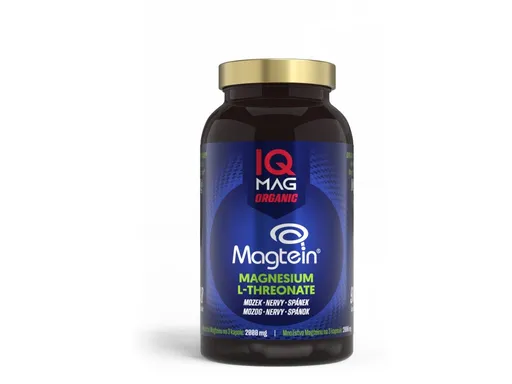IQ MAG ORGANIC Magtein MAGNESIUM L-threonate (organický horčík) 90cps