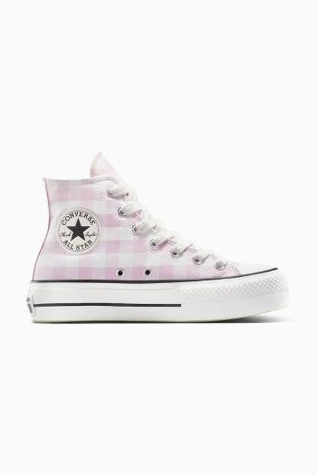 Tenisky Converse Chuck Taylor All Star Lift ružová farba, A13663C
