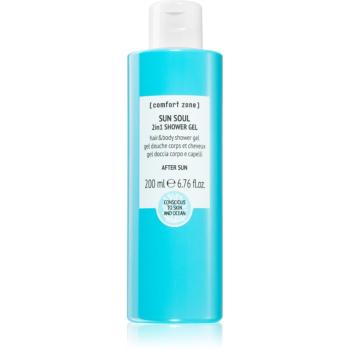 Comfort Zone Sun Soul After Sun gel de dus si sampon 2in1 200 ml