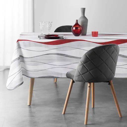 Obrus ​​s potlačou vlniek