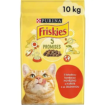 Friskies s hovädzím, s kuraťom a so zeleninou 10 kg (5997204569004)
