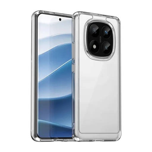 CRYSTAL Ochranný obal pre Xiaomi Redmi Note 14 Pro+ 5G priehľadný