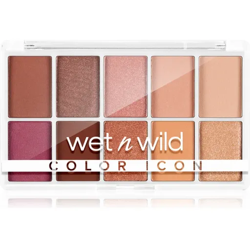 Wet n Wild Color Icon 10-Pan paletka očných tieňov odtieň Heart & Sol 12 g