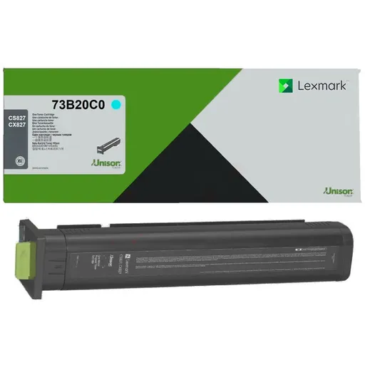 LEXMARK 73B20C0 - originálny toner, azúrový, 15000 strán