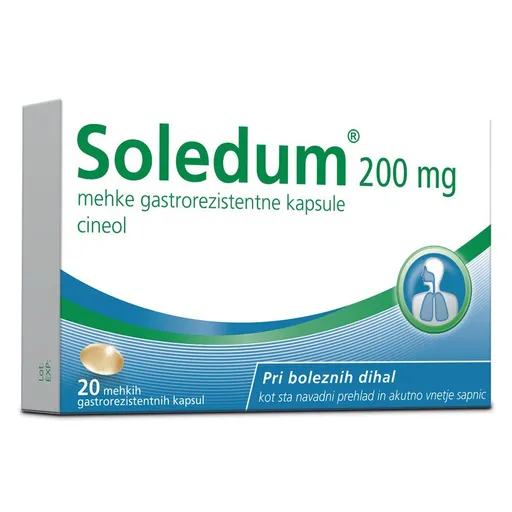 Soledum 200 mg mäkké gastrorezistentné kapsuly cps.enm. 20 x 200 mg