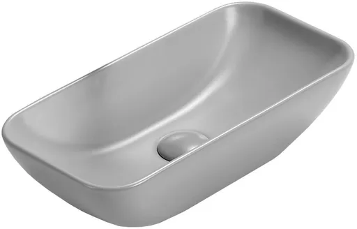 MEXEN - Klara umývadlo na dosku 46 x 23, svetlo šedá mat 21564661