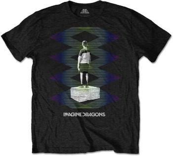 Imagine Dragons Tričko Zig Zag Unisex Black M