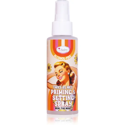 theBalm Twice as Nice Priming & Setting Spray fixačný sprej na make-up 100 ml