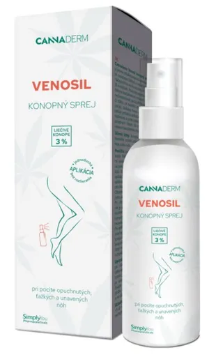 Cannaderm Venosil konopný sprej 150 ml