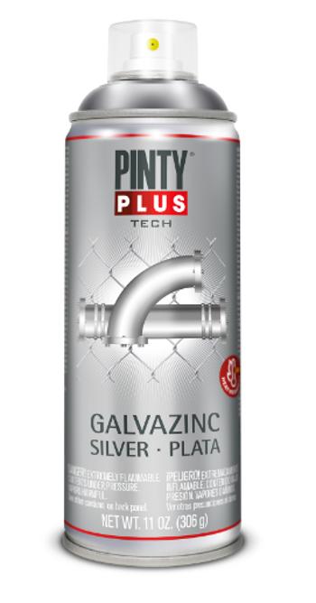 PINTY PLUS TECH - Galvanizačný základ v spreji 400 ml zlatý