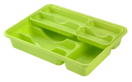 Plastový príborník HEIDRUN 40X31X7cm MIX farieb