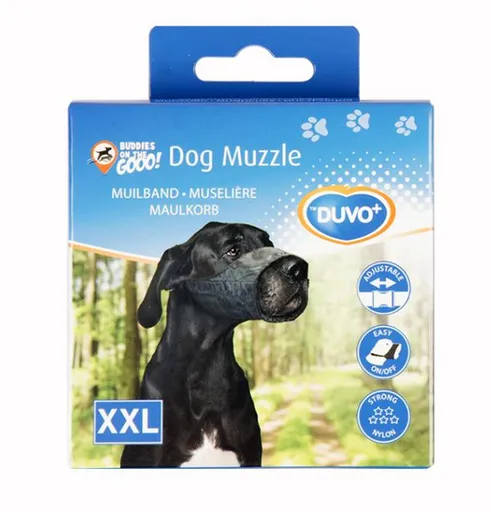 DUVO+ Náhubok nylonový pre psa XXL
