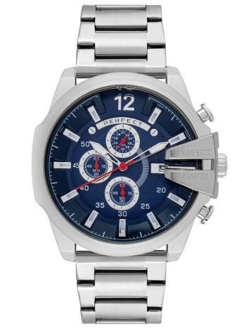 PÁNSKE HODINKY Perfect M513CH-04  - CHRONOGRAF (zp387d) + KRABIČKA