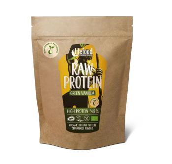 LifeFood Protein vanilkový s mladým ječmenem BIO RAW 450 g