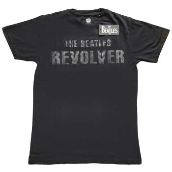 The Beatles tričko Revolver Čierna XL