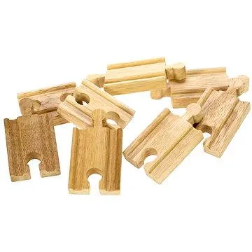 Bigjigs Rovné koľaje, 8ks (691621091043)