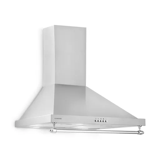 Klarstein Montblanc 60, digestor, 60 cm, nástenný, 610 m³/h, LED, lišta, strieborno-šedý