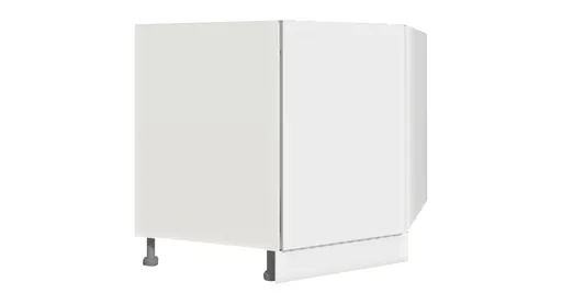 ArtExt Spodná kuchynská skrinka Napoli D12R/90 POVRCHOVÁ ÚPRAVA DVIEROK: LESK, FAREBNÉ PREVEDENIE KORPUSU: GREY