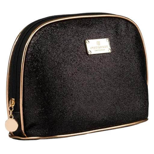Kozmetická taštička čiernej farby - Peterson