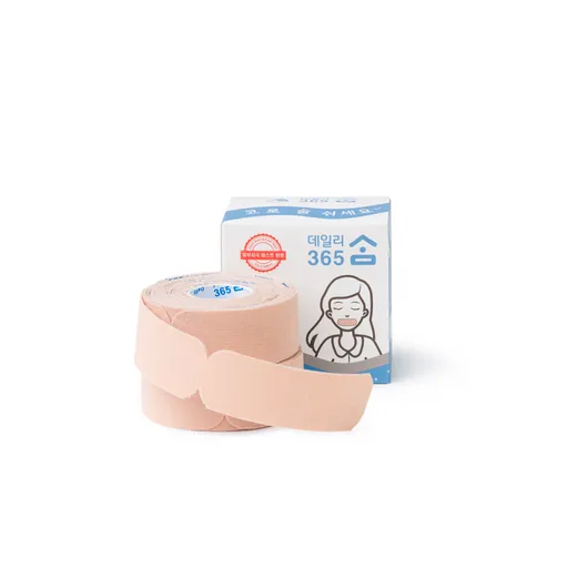 TEMTEX Tape proti chrápaniu 2,5 cm x 8 cm 120 kusov v balení