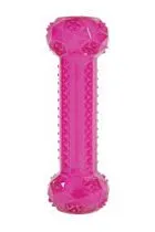 Hračka pre psov kosť z termoplastickej gumy 25 cm ružová Zolux