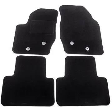 ACI textilné koberce pre VOLVO XC90, 02-  čierne (pre okrúhle príchytky) sada 4 ks (5998X62)