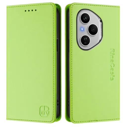 RINA Zaklápacie puzdro pre Honor 400 Pro 5G svetlozelené