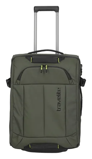 Cestovná taška na kolieskach Travelite Briize Wheeled duffle S Khaki