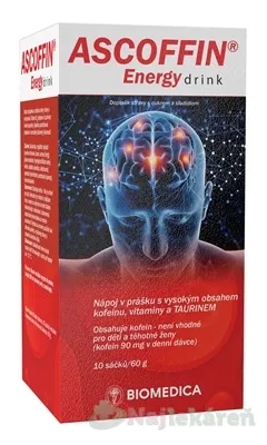 ASCOFFIN Energy drink 10 x 6 g