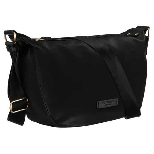 Čierna mestská crossbody kabelka Peterson