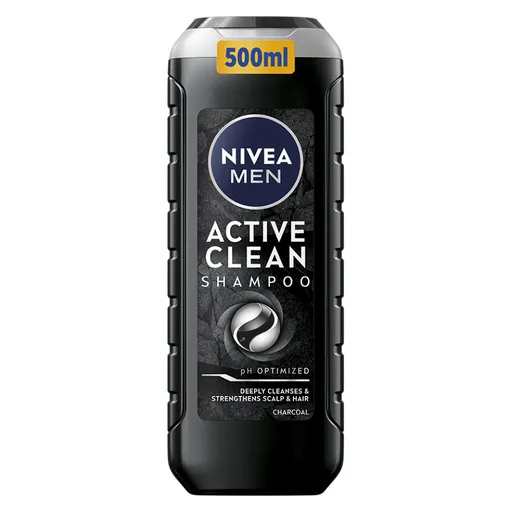 NIVEA MEN Active Clean šampón 500ml