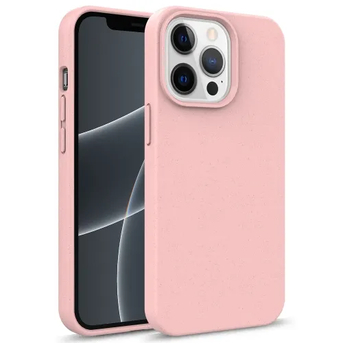 ECO RUBBER Ochranný obal Apple iPhone 13 mini ružový