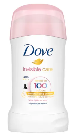 DOVE INVISIBLE CARE - Tuhý antiperspirant 40 ml