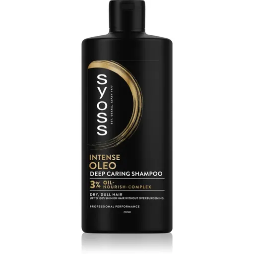 Syoss Intense Oleo šampón na lesk a hebkosť vlasov 440 ml