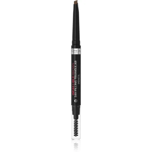 L’Oréal Paris Infaillible 24h Filling Triangular Pencil precízna ceruzka na obočie vodeodolná odtieň Dark Blonde 1 ml
